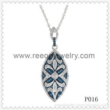 Celtic Element Design Fashion 925 Silver Necklace, Silver Jewelry